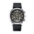 CHRONOS CH04 Quartz Watch Men Watches Chronograph Wristwatch Business Fashion Wristwatches Leather Strap Relogio Masculino